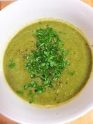 Tasty green soup